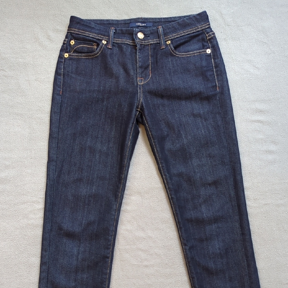 Fidelity Denim Stevie Viper Rinse Dark Wash Jeans Women's 26